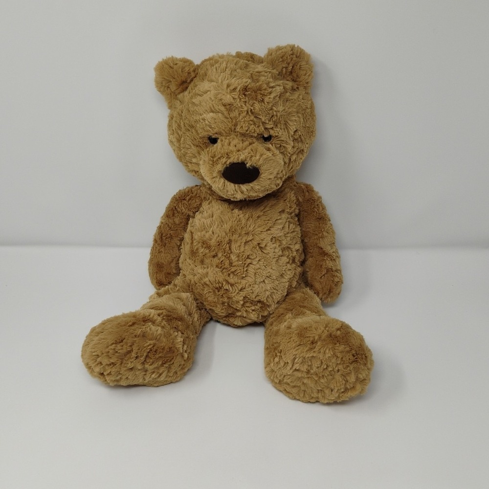 Jellycat Medium BUMBLY BEAR Plush Stuffed Animal Brown Teddy 16" New With Tags